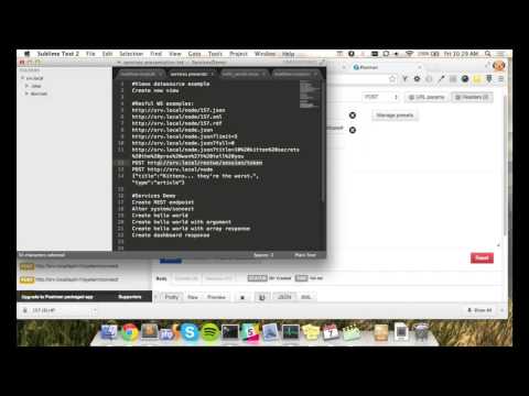 Producing REST Web Services in Drupal 7 – Baltimore Drupal Camp 2014