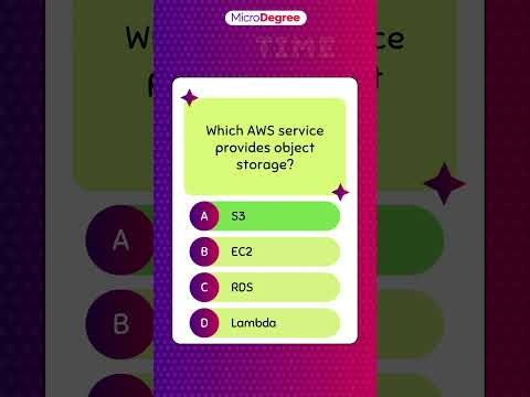Quiz Time | Test your knowledge on Amazon Web Services! AWS & DevOps Interview Question #microdegree