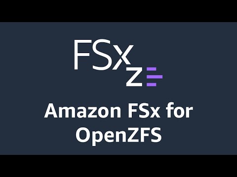Amazon FSx for OpenZFS Overview | Amazon Web Services