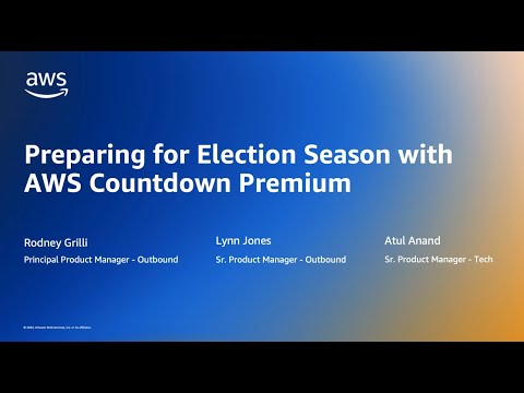 Preparing for Elections with AWS Countdown | Amazon Web Services