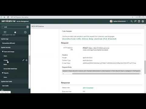 3. ServiceNow Inbound Integration – Direct REST Web Services