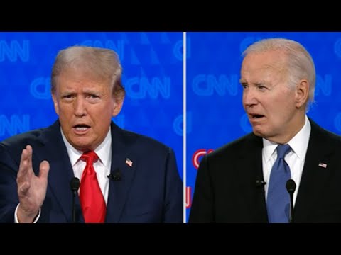 'Split Screen Images' from CNN Debate were DEVASTATING for Biden