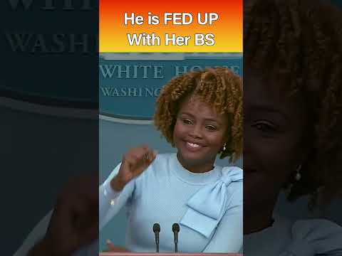 Karine Gets CALLED OUT