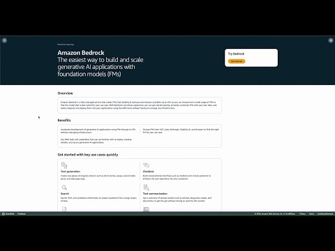 Demo – Amazon Bedrock Prompt Management | Amazon Web Services
