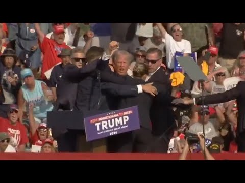 Donald Trump SHOT at Pennsylvania Rally | (RAW VIDEO – FULL SPEECH)