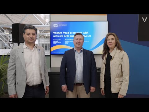 Vonage fraud protection with network API and generative AI | Amazon Web Services