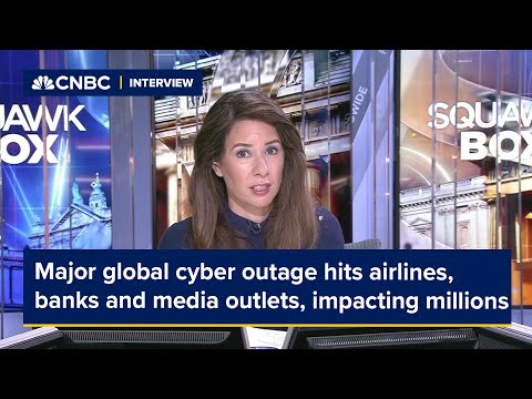 Major global cyber outage hits airlines, banks and media outlets, impacting millions