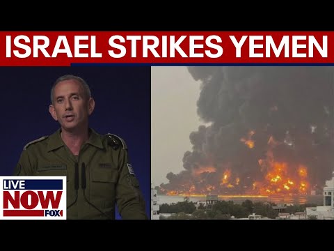 BREAKING: Israel strikes Yemen after Houthis attack Tel Aviv | LiveNOW from FOX
