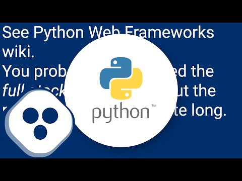 Recommendations of Python REST (web services) framework?
