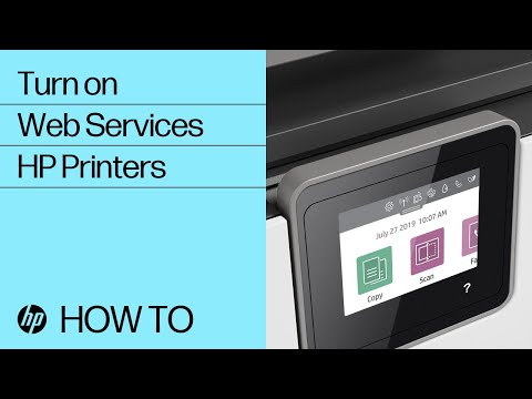 Turn on Web Services on HP Printers | HP Printers | HP Support
