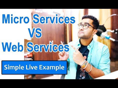 What is Micro Services | Difference b/w Web Services and Micro Services and API I Simple Example 🔥