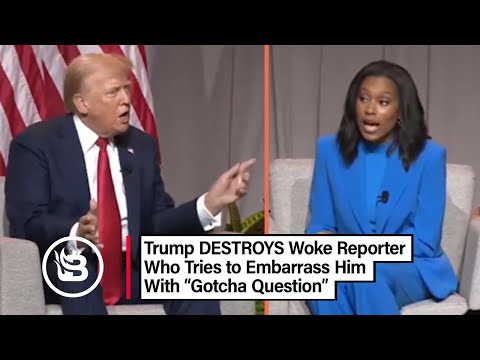 Donald Trump FIRES BACK at Race-Baiting "Journalist" in VIRAL Moment