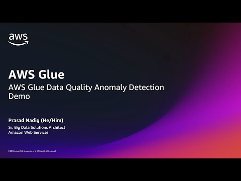 Anomaly Detection with AWS Glue Data Quality | Amazon Web Services
