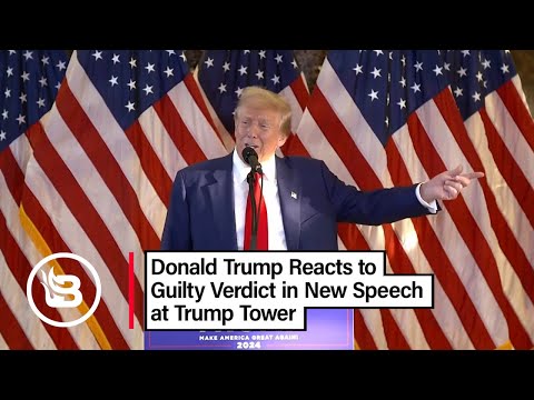 Trump Responds to Guilty Verdict at Trump Tower | ***FULL SPEECH***