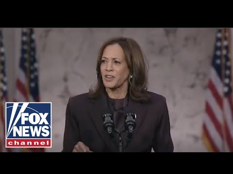 Kamala Harris' concession speech after loss to Trump