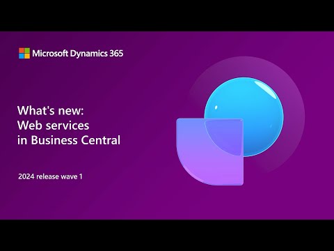 What's new: Web services in Business Central