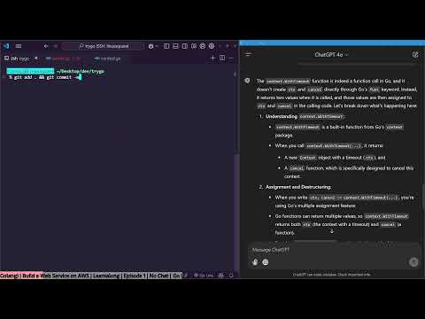 Go (Golang) | Build a Web Service on AWS | Learnalong | Episode 1 | No Chat