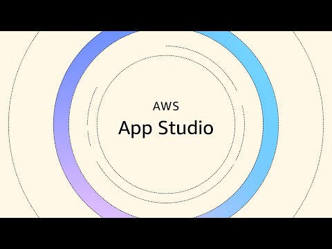 AWS App Studio – Generative AI-Powered Application Development | Amazon Web Services