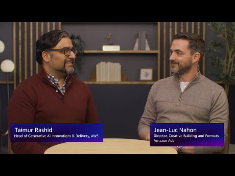 Inside Generative AI @ Amazon – Amazon Ads | Amazon Web Services
