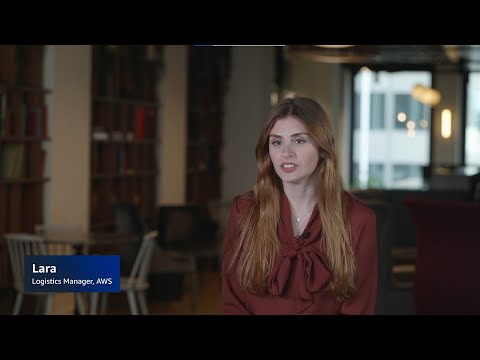 Meet Lara, Logistics Manager | Amazon Web Services