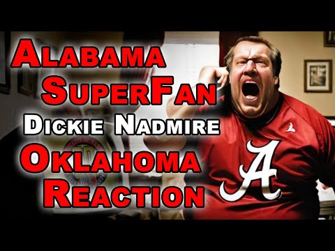 Alabama SuperFan Dickie Nadmeyer REACTS to Oklahoma Loss