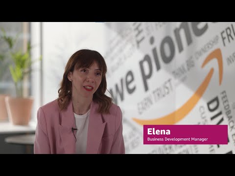 Meet Elena, Business Development Manager | Amazon Web Services