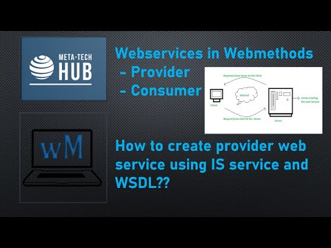 Webservices in webmethods | Provider Web service descriptor using existing IS service and WSDL