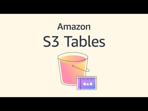 Amazon S3 Tables – Store Tabular Data in S3 | Amazon Web Services