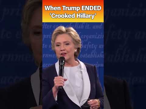 Trump DESTROYS Hillary With One Line…
