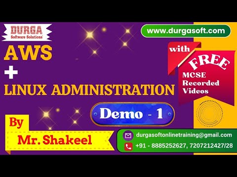AWS + LINUX Administration tutorials || Demo – 1 || by Mr. Shakeel On 03-01-2025 @7AM IST