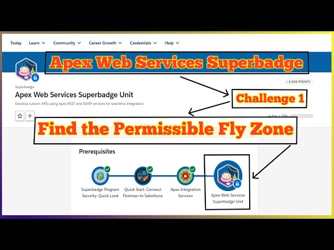 Find the Permissible Fly Zone | Apex Web Services Superbadge Unit | Challenge 1