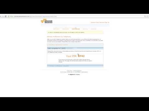 Creating an Amazon Web Services Account