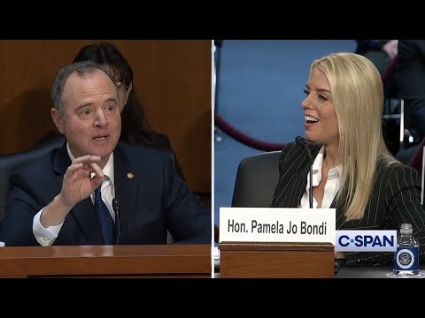 Pam Bondi FIRES BACK at Adam Schiff in Confirmation Hearing