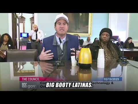 Alex Stein Makes NYC Councilwoman STORM OUT!!