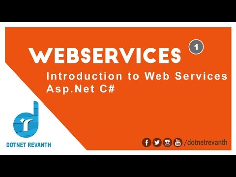 Introduction to Web Services Asp.Net C# || Part-1