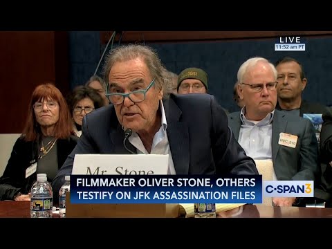JFK Files Hearing: Filmmaker Oliver Stone's Must-See FULL Opening Statement