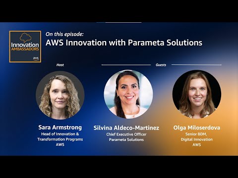 AWS Innovation with Parameta Solutions | Innovation Ambassadors | Amazon Web Services