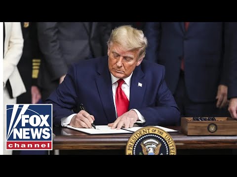 Trump signs executive order to unleash American energy