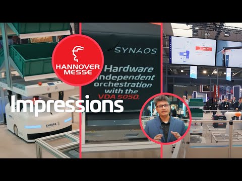 Impressions from Hannover Messe 2025 | SYNAOS & Amazon Web Services (aws)