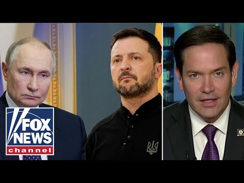 'NO MILITARY SOLUTION': Marco Rubio discusses status of peace deals in Russia-Ukraine war