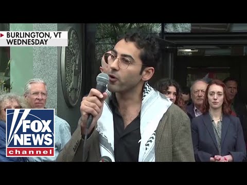 Pro-Palestinian protester sends message to Trump: 'Not afraid of you'