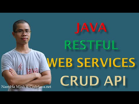Java RESTful Web Services CRUD API Examples with Jersey and Tomcat