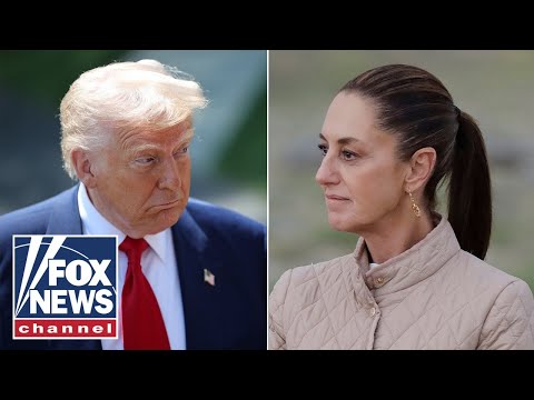 Trump goes after Mexican president: 'She can't even think straight'