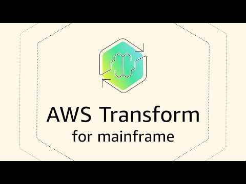 Introducing AWS Transform for mainframe | Amazon Web Services