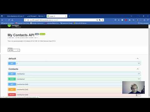 Project Contacts Week2 – CSE-341 Web Services Class BYU-I