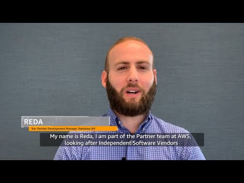 Meet Reda, Senior Partner Development Manager | Amazon Web Services
