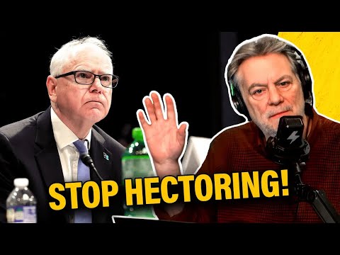 😂 "Tampon Tim" Walz CAN'T ANSWER "What is a Woman?" at Hearing