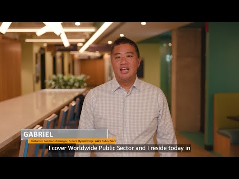 Meet Gabriel, Customer Solutions Manager, AWS Public Sector | Amazon Web Services