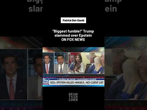 “Biggest fumble!” Trump slammed over Epstein ON FOX NEWS