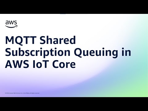 MQTT Shared Subscription Queuing in AWS IoT Core | Amazon Web Services